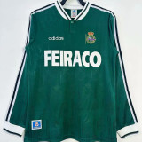1999/2000 Deportivo La Coruna Away Retro Long Sleeve Soccer Jersey