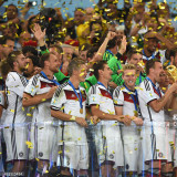 2014 Germany Home White Retro Player Version Long Sleeve Jersey  3 Start 三星 球员版