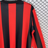 1977/1978 Nice Home Red Retro Long Sleeve Soccer Jersey