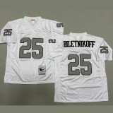 BILETNIKOFF #25 Men's Las Vegas Raiders Retro NFL Jersey 突袭者