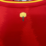 MORATA #7 Spain 1:1 Quality Home Red Fans Jersey 2024/25 ★★
