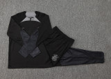 2025 Corinthians Black Sweater Tracksuit