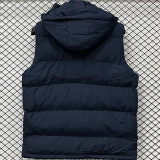 2026/27 NK x AIR Royal Blue Cotton Vest Jacket J5502 宝蓝色带帽