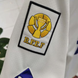 1997/98 RM White Home Retro Soccer Jersey