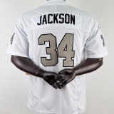 JACKSON #34 Men's Las Vegas Raiders NFL Jersey 突袭者