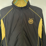 2025/26 EQUIPOFC Gold And Black Reversible Windbreaker 双面不带AD