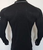 2025/26 Man City Away Black Player Version Long Sleeve Soccer Jersey