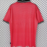 2000/2001 Alaves Away Red Retro Fans Soccer Jersey