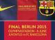 MESSI #10 BA Home Retro UCL Final Version Soccer Jersey 2014/15 带旧款欧冠章+公平条 ★★