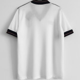 1984/1987 England Home White Retro Soccer Jersey