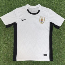 2025/26 Uruguay Away White Fans Jersey 乌拉圭