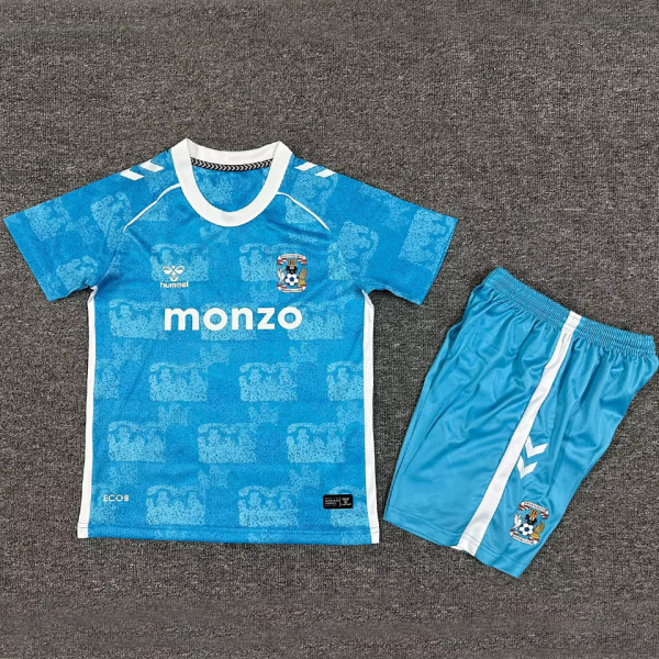 2025/26 Coventry City Home Blue Kids Soccer Jersey
