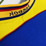 2001/02 Colombia Home Yellow Retro Soccer Jersey