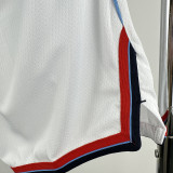 2025 clippers White NBA Cotton Pants