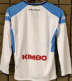 2019/2020 Napoli White Retro Long Sleeve Soccer Jersey