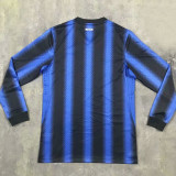 2010/11 In Milan Home Long Sleeve Retro Soccer Jersey