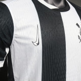 2024/25 Corinthians Third Black WHite Player Version Soccer Jersey