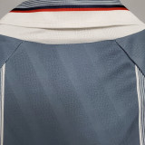 1996 England Away Grey Retro Soccer Jersey