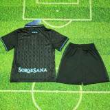 2025/26 Napoli Third Kids Soccer Jersey