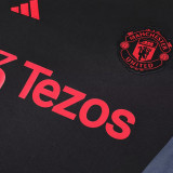 2025 M Utd Black Vest Training Jersey(A Set)