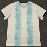 2019 Argentina  Home Retro Fans Soccer Jersey