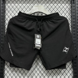 2025/26 UA Black Casual Double Layer Short Pants  A247 双层短裤