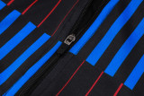 2025 BA Red Blue Sweater Tracksuit
