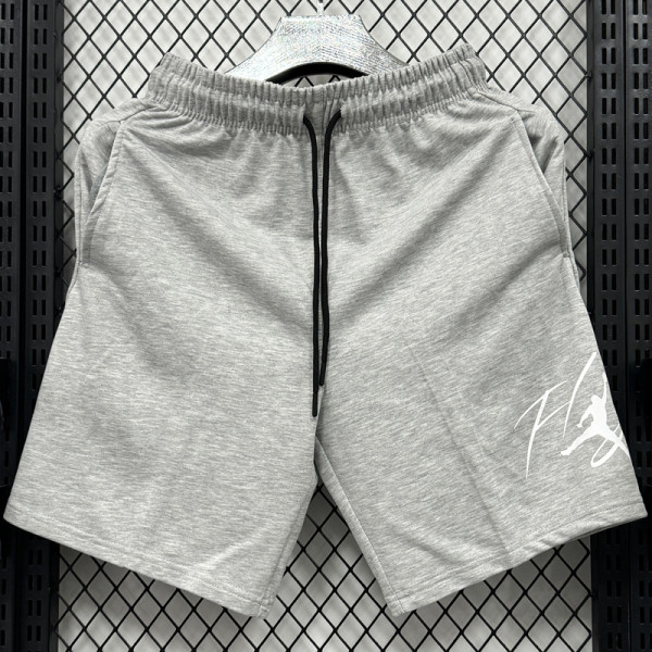 2025 Jordan Grey Pure Cotton Fabric Casual Short Pants M16