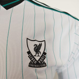 2025/26 LFC White Green Retro Style Player Version Soccer Jersey