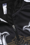 2025 Japan Black  Sweater Tracksuit