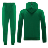 2025 AD~ Green Zipper Jacket Tracksuit