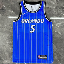 2026 Magic ANCHERO #5 Sapphire Blue NBA Jerseys