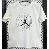 2025 Jordan White High Quality Casual T-Shirt T175