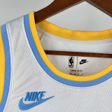 2025 Lakers JAMES JR. #9 White Retro NBA Jerseys 热压