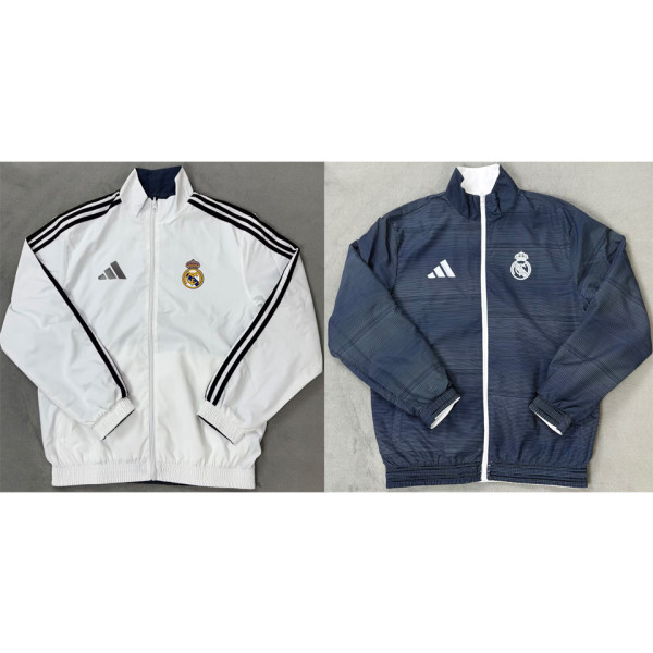 2026 RM White And Black Reversible Windbreaker 双面