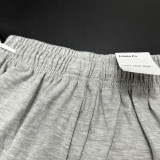 2025 Jordan Grey Pure Cotton Fabric Casual Short Pants M15