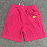 2025 NK Pink Embroidered Multicolor Logo Casual Short Pants CN02玫粉