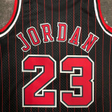 1997/98 Bulls JORDAN #23 Black Retro NBA Jerseys 热压