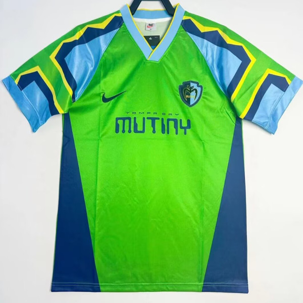 1995/96 Tampa Bay Mutiny Green Retro Soccer Jersey