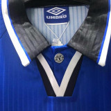 1996/98 M Utd Third Blue Retro Soccer Jersey