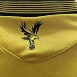 2025/26 Crystal Palace Away Gold Player Version Soccer Jersey