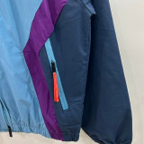 2026 PSG Fashion Light Blue Windbreaker