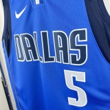 Mavericks RUSSELL #5 Blue NBA Jersey