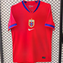 2025/26 Norway Hoem Red Fans Soccer Jersey