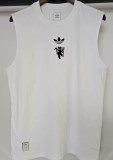 2025 M Utd White Pure Cotton Vest Jersey