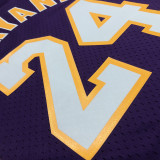 2008/09 Lakers BRYANT #24 Purple Retro  NBA Jerseys 热压
