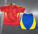 2024/25 Spain Home Red Kids Soccer Jersey