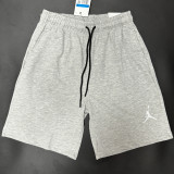 2025 Jordan Grey Pure Cotton Fabric Casual Short Pants M17