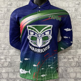 2022/23 New Zealand Warriors Rugby Fishing Jersey 勇士