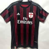 2015/16 AC Milan Home Retro Soccer Jersey